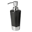 Black/Chrome Louie Soap Pump