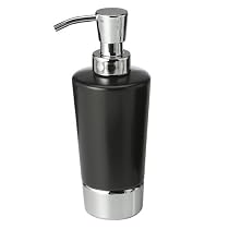 Black/Chrome Louie Soap Pump