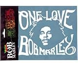 Bob Marley ONE LOVE Rub On Car Window Sticker Decal