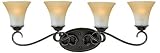 Duchess Collection 31 1/2 Wide Four Light Bath Fixture