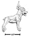 rottweiler32  - Sterling Silver 3D Rottweiler Charm
