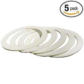 Fuji Industrial Spray Equipment 2037-5 5-Cup Gaskets, 5-Pack