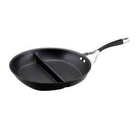 Buy Circulon Cook Great, Look Great 12-Inch Divider Skillet by Devin Alexander