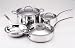 KitchenAid 5-Ply Stainless Steel Clad Cookware Set 7-pc.