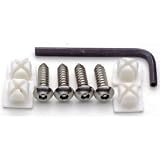 Cruiser Accessories 81230 Locking Fasteners, Domestic-Stainless
