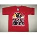Angry Birds Bonkers Tee T-shirt Child Sized Red (Extra Large 8 Youth)
