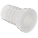 Thogus Nylon Tube Fitting, Adapter, White, Barbed