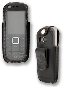 Ledertasche Turn-line f&uuml;r Nokia *topp-Design 3120 classic