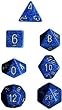 Chessex Dice: Polyhedral 7-Die Speckled Dice Set - Golden Water