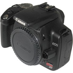 Canon Digital Rebel XTi 10.1MP Digital SLR Camera (Black Body Only)