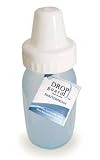 Drop-Guard Silicone Non-Removable Shatterproof Sleeve Evenflo Baby Bottle, Blue, 4 Ounce