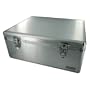 600 Disc Capacity Aluminum-Like Hard Plastic CD DVD Storage Case