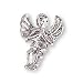 Jewelry : The Perfect Sterling Silver Praying Angel Pin - 12X9MM