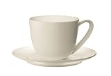 Bodum K6914-03 Bone China Cup and Saucer (pack of 4)
