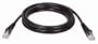 Tripp Lite N001-007-BK 7' Cat5e Cat5 350MHz Black Snagless Molded Patch Cable RJ45M/M - 7ft