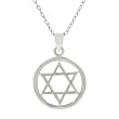 Sterling Silver Star of David Necklace