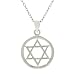Sterling Silver Star of David Necklace