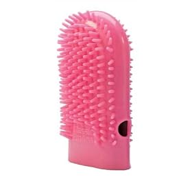 Deluxe Double-Sided Style Massage Glove Mitt - Pink