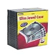 Fellowes 100PK SLIM JEWEL CASE ( 98335 )