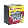 Fellowes 100PK SLIM JEWEL CASE ( 98335 )