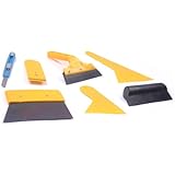 KAFEEK&reg; New Arrival 7pcs Car Glass Protective film Installing Tool