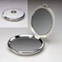 ELEGANT WOMEN GIFT! 10x/1x COMPACT MAKE-UP MIRROR WITH SWAROVSKI CRYSTALS