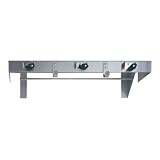 Buy Utility Shelf with Mop Holders and Rag Hooks and Drying Bar Arrangement: 4 Mop... by American Specialties