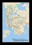 New York City Subway System Map Mta New Art Gold Wood-Mounted Poster Print - 24" X 36"