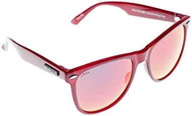 Waveborn Sunglasses Pacific Sunglasses, Clear Red
