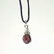 Swarovski Crystal Pendant - Christi Style 2 Purple