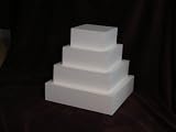 Square Cake Dummy 4 piece set 3