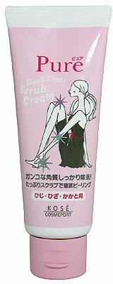 ピュア スクラブクリーム (ひじ・ひざ・かかと用)