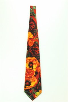 Floral Art Tie