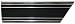 69-72 CHEVY CHEVROLET FULL SIZE PICKUP fullsize FENDER MOLDING TRUCK, Lower Rear RH Side Black (1969 69 1970 70 1971 71 1972 72) C00224107 3952444