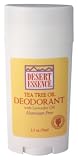Desert Essence - Tea Tree Oil Deodorant W/Lavender Oil, 2.5 oz sticks