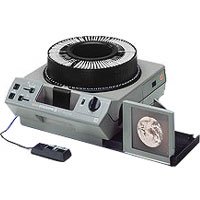 Kodak Ektagraphic III ATS Slide Projector with Built in Slide Viewer