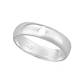 Personalized Sterling Silver Memorial Sentiment Ring