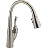Buy Delta 989-SS-DST Allora Single Handle Pull-Down Kitchen Faucet, Stainless by DELTA FAUCET