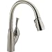 Delta 989-SS-DST Allora Single Handle Pull-Down Kitchen Faucet, Stainless