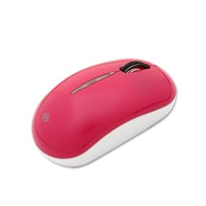 【クリックで詳細表示】PLANEX Bluetooth2.0対応 3ボタン光学式コンパクトマウス ローズレッド BT-MS01-SRR