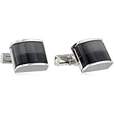 Kenneth Cole Men's Kcny Cufflink with Cateye Detail