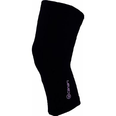 Canari Cycling Windfront Knee Warmers - Black