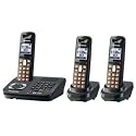 Panasonic Dect 6.0 Titanium Black Cordless Phone with Answering Machine (KX-TG6443T)