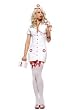 3PC S&M Pleather Nurse Sexy Holiday Party Costume