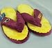 Washington Redskins NFL Flip Flop Thong Slippers - Size 12