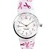 Ladies' Pink Ribbon Jelly Watch - Great Gift
