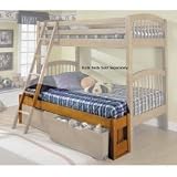 Powell Ontario Burnished Brown Twin/Full Bunk Bed Conversion Kit