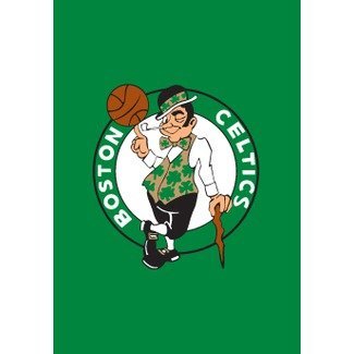 Party Animal Boston Celtics Garden Flag