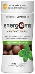 Chocolate Energy, Mint Dark Chocolate 21 ea(pack of 2)
