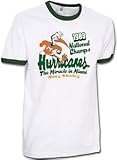1983 Miami Hurricanes NCAA Football National Champions S/S Ringer T-Shirt